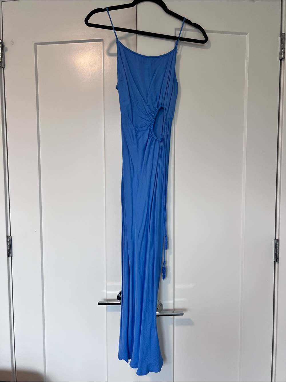 FARM Rio Electric Blue Spaghetti-Strap Dress